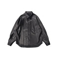 Black Leather Shirt product image