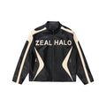 Beige-Black Paneled Jacket product image