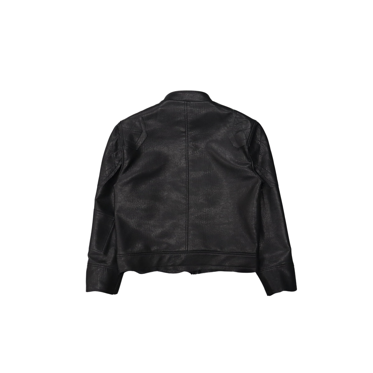 Lace-Trim Leather Jacket product image