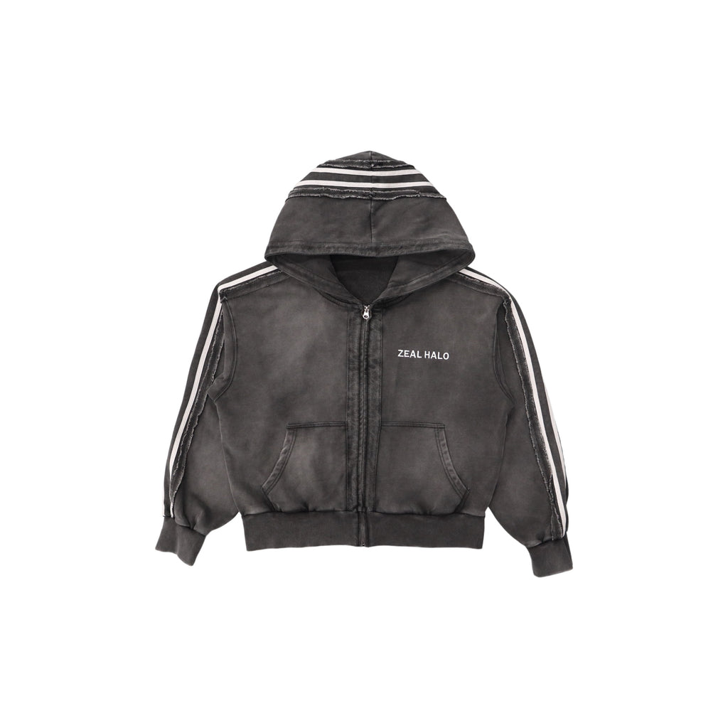 Black Striped Hoodie product image