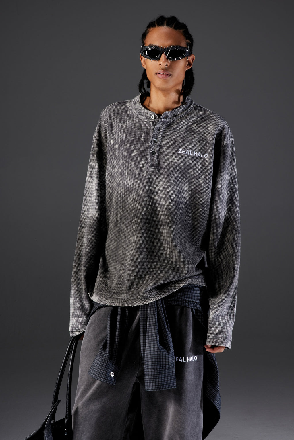 Waffle Knit Long Sleeve