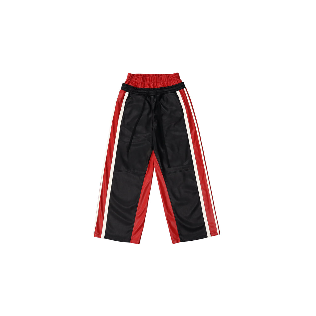 Red Paneled Pants product image