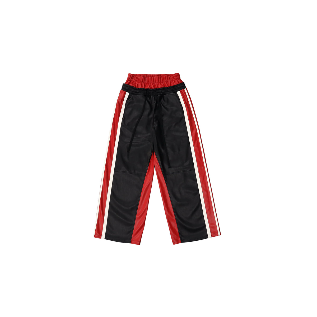 Red Paneled Pants product image